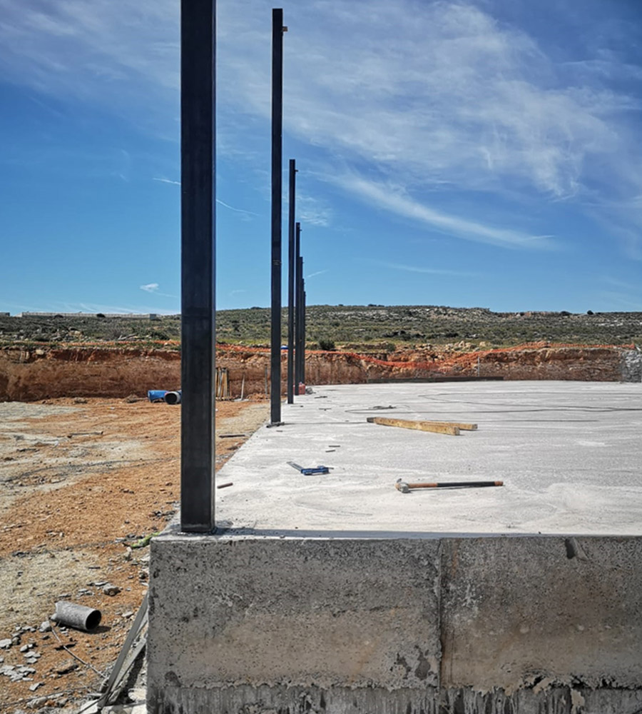 Galería Obra: Nave indutrial para almacén agrícola y riego. Foto 2