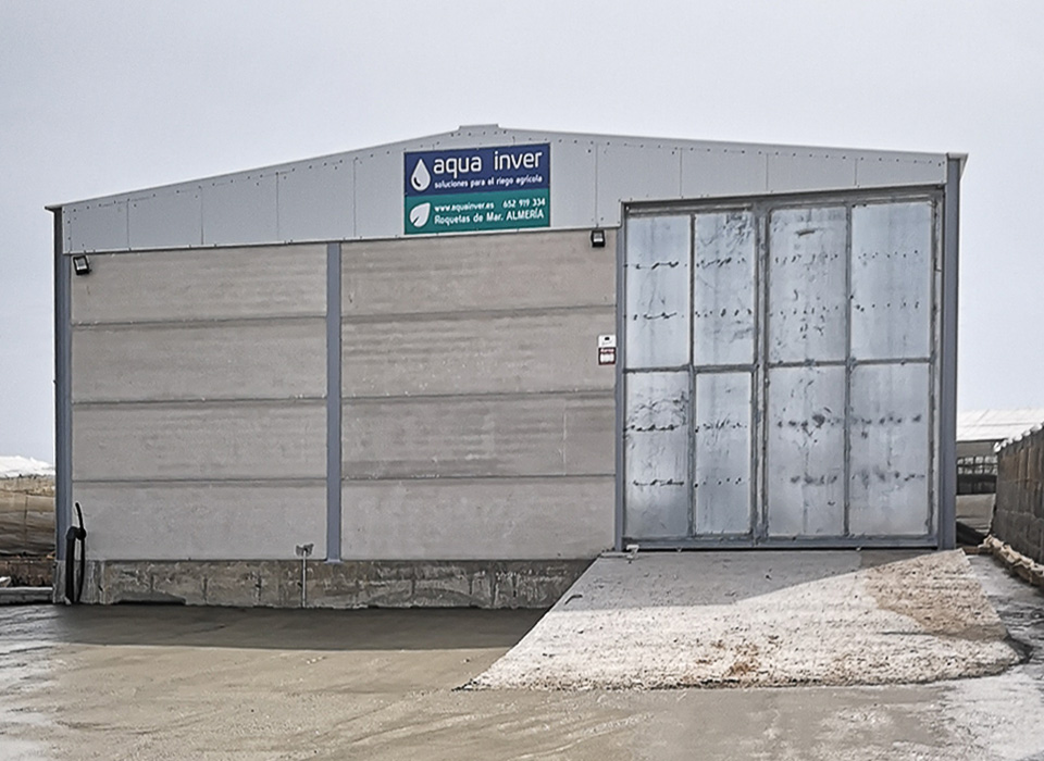 Galería Obra: Nave para riego agrícola en Roquetas de Mar Foto 1