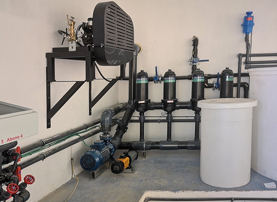 Galería Obra:  Sistema de riego por fertirrigación Foto 1